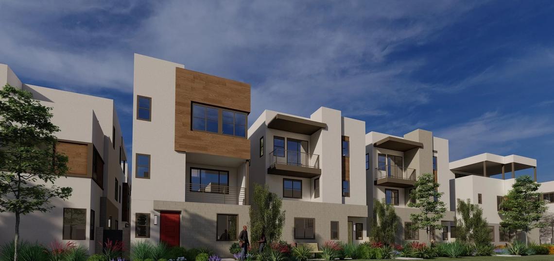 113 townhomes begin to take shape in Gardena Urbanize LA